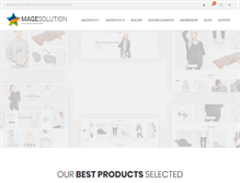 Tablet Screenshot of magesolution.com